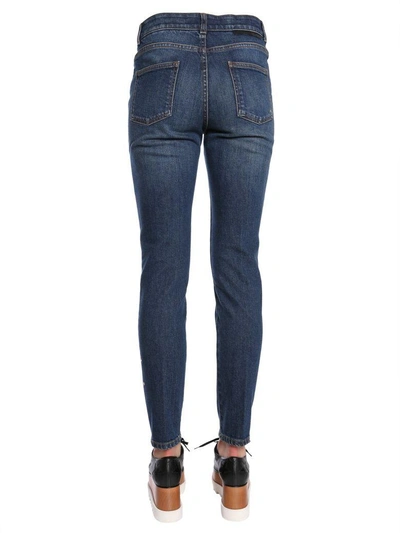 Shop Stella Mccartney High Waist Jeans In Blu