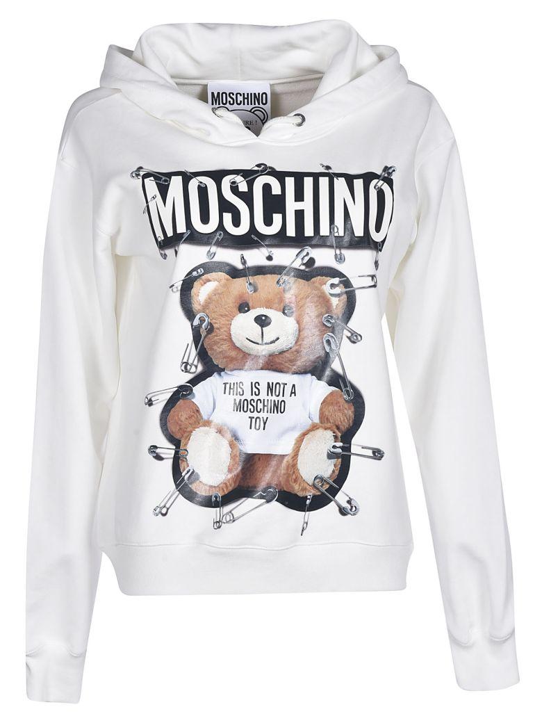moschino safety pin hoodie