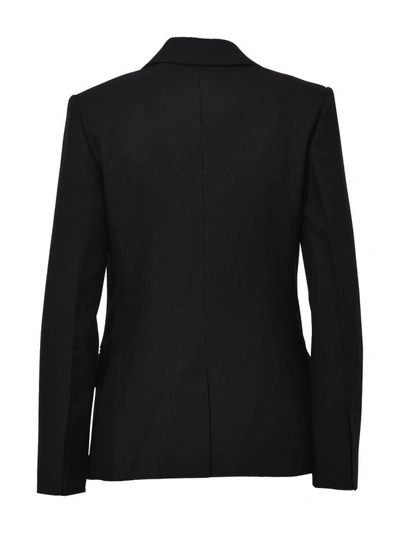 Shop Helmut Lang Black Blazer With Button