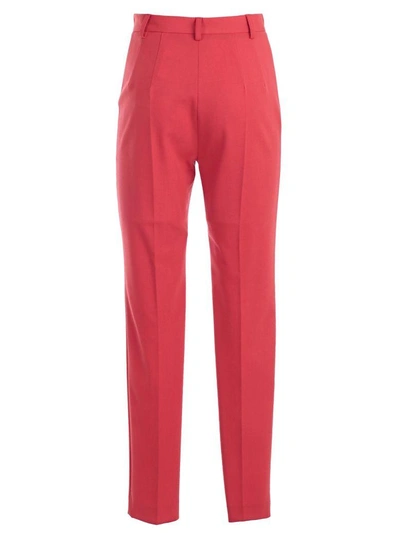 Shop Hache Classic Trousers In Red