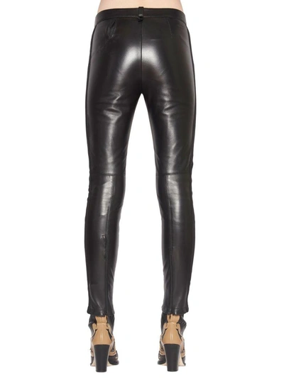 Shop Alberta Ferretti Pants In Black