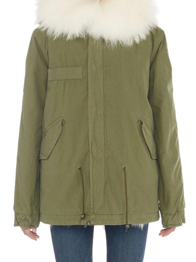 Shop Mr & Mrs Italy Parka In Green