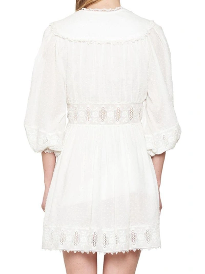 Shop Zimmermann Iris Dress In White