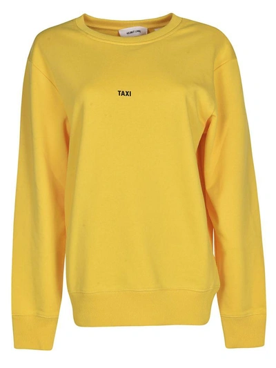 Shop Helmut Lang Taxi Sweatshirt In Yellow