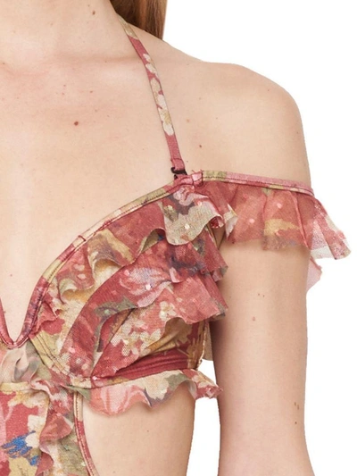 Shop Zimmermann 'melody' Swimsuits In Multicolor