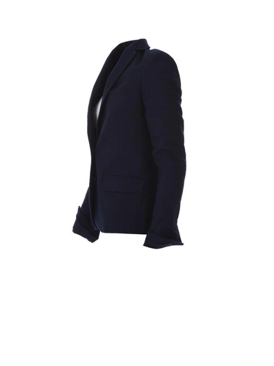 Shop Tommy Hilfiger Slim Fit Blazer In Blu