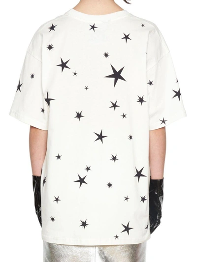 Shop Moschino 'teddy Ufo' T-shirt In White