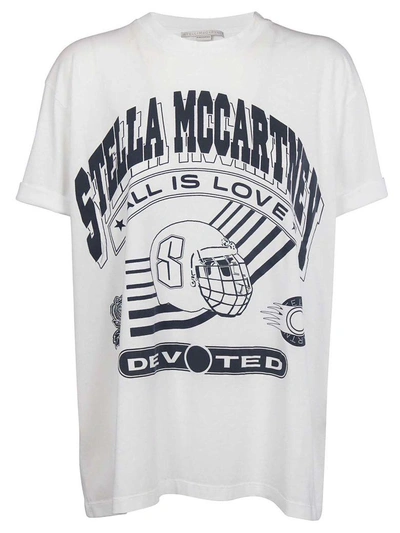 Shop Stella Mccartney Printed T-shirt In White