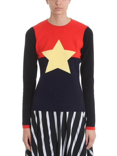 Shop Diane Von Furstenberg Star Sweater In Multicolor