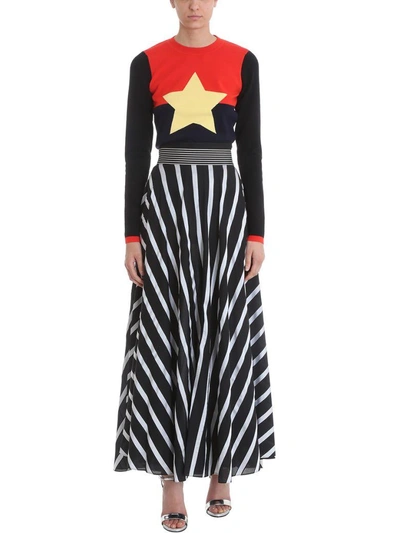 Shop Diane Von Furstenberg Star Sweater In Multicolor