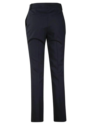Shop Victoria Beckham Tailored Trousers In Blue