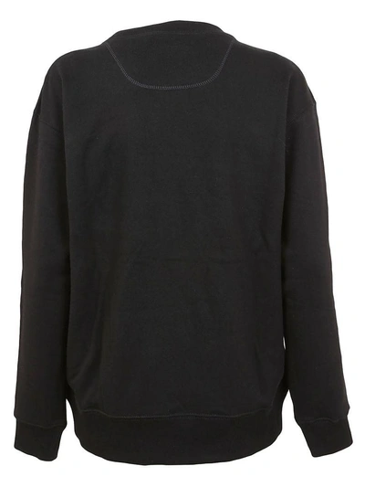 Shop Marc Jacobs Logo Embroidered Sweatshirt In Black