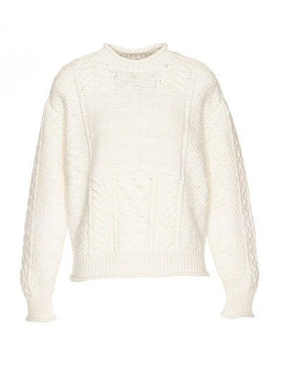 Shop Givenchy Sweater In White