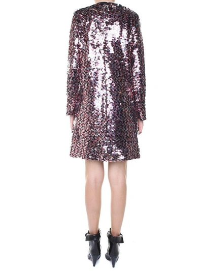 Shop Mcq By Alexander Mcqueen Sequin-embellished Dress In Multi