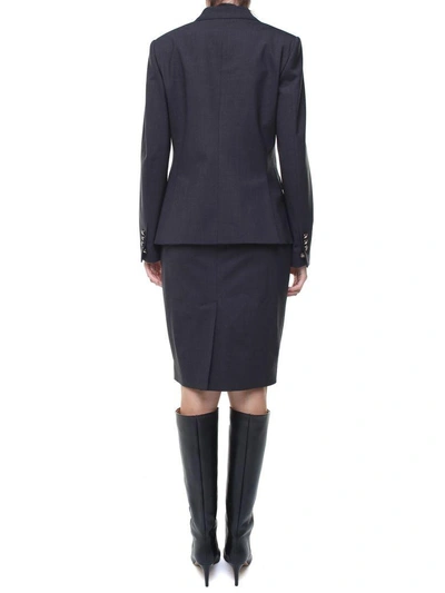 Shop Dsquared2 Wool Dress Suit In Grigio