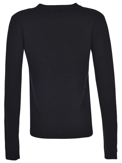Shop N°21 Star Print Sweater In Nero