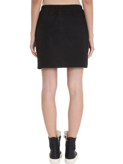 Shop Drkshdw Black Kilt Skirt