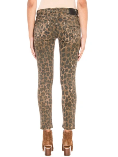 Shop R13 Kate Leopard Print Skinny Jeans In Animalier