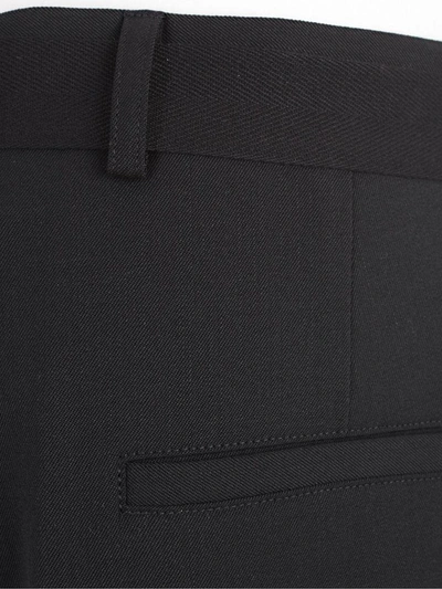 Shop Hache Tie Waist Trousers In Black