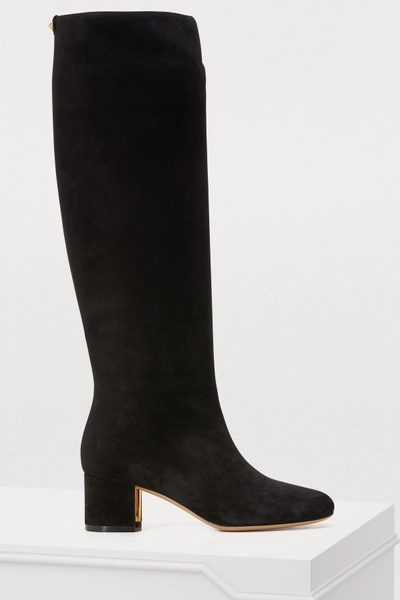 Shop Ferragamo Vetto Boots In Black