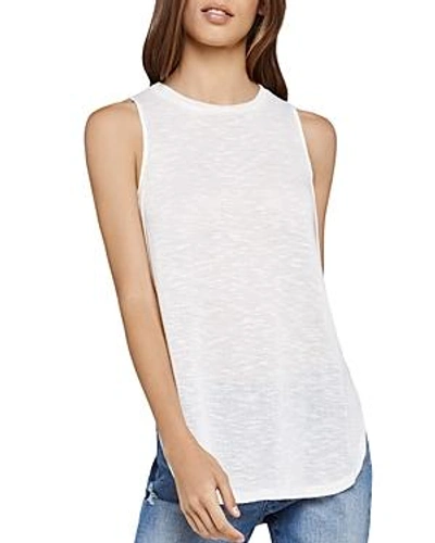Shop Bcbgeneration Tulip-side Tank In White