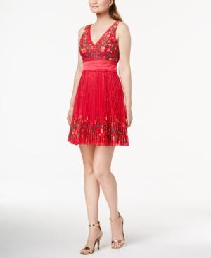 french connection pink lace dress