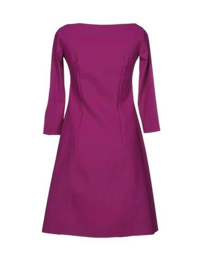 Shop Chiara Boni La Petite Robe Short Dress In Purple