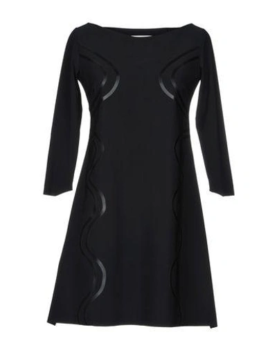 Shop Chiara Boni La Petite Robe Short Dress In Black