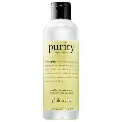 Shop Philosophy Purity Made Simple Micellar Cleansing Water 6.7 oz/ 200 ml