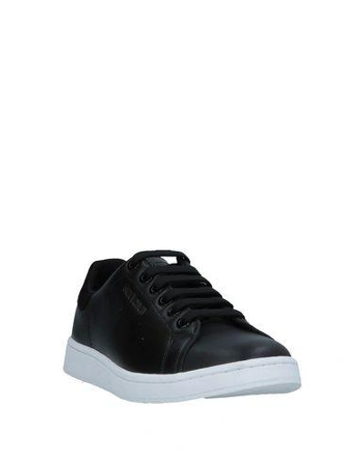 Shop Neil Barrett Sneakers In Black