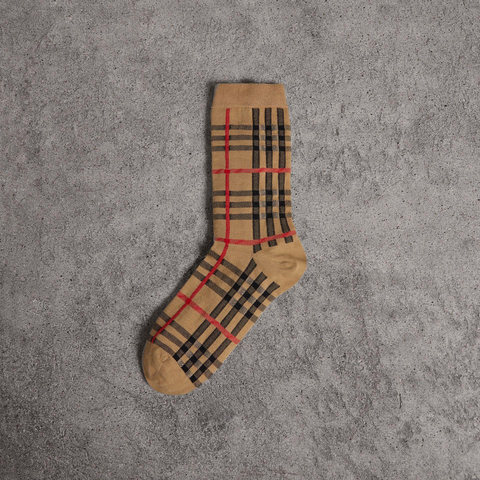 burberry vintage socks