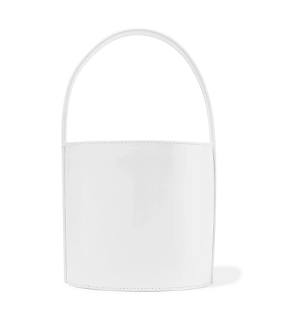 Shop Staud Bissett Bucket Bag In White