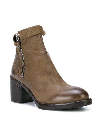 mid heel ankle boots