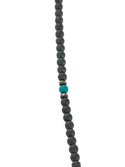 Shop M. Cohen Beaded Necklace - Grey