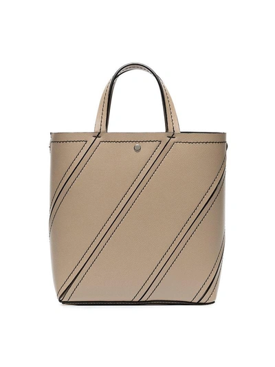 Shop Proenza Schouler Nude Hex Small Leather Tote Bag