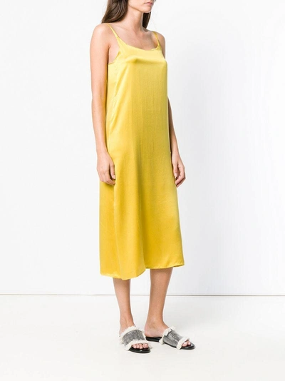 ASCENO SLIP DRESS - 黄色