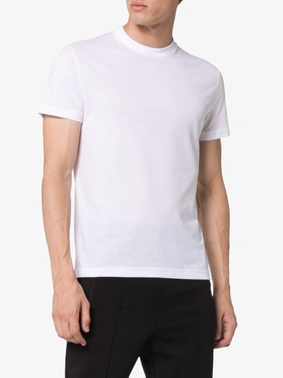 Shop Prada White 3-pack Jersey T-shirts
