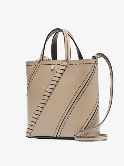 Shop Proenza Schouler Small Hex Tote Bag In Nude&neutrals