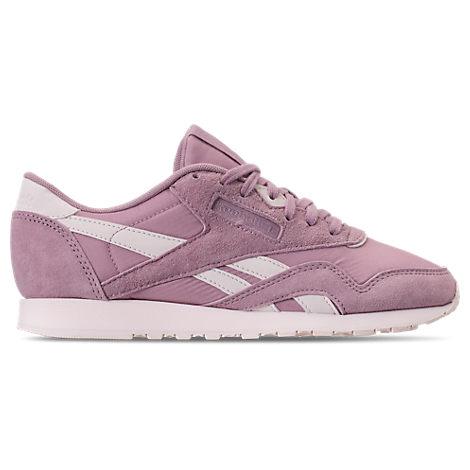 reebok classic nylon purple