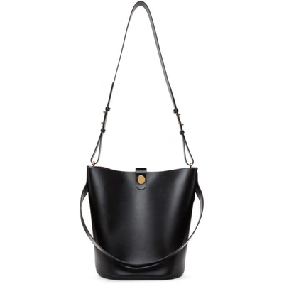 Shop Sophie Hulme Black Large The Swing Bag