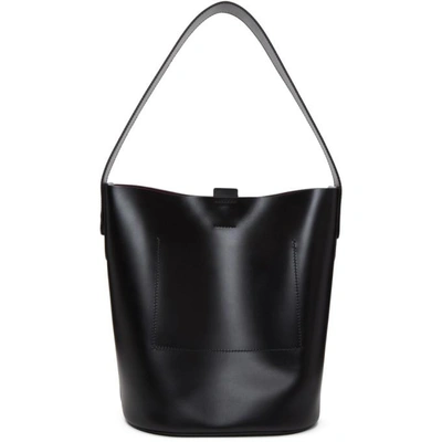 Shop Sophie Hulme Black Large The Swing Bag