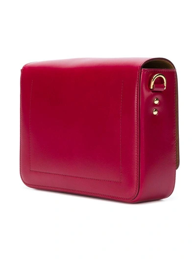 Shop Sophie Hulme Quick Large Shoulder Bag - Pink