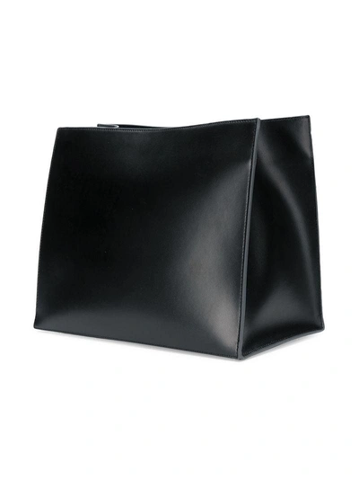 Shop Danse Lente Square Shoulder Bag - Black