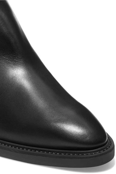 Shop Nicholas Kirkwood Suzi Studded Leather Ankle Boots In Black