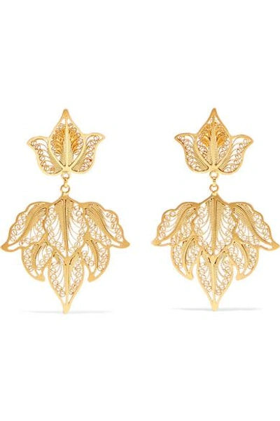 Shop Mallarino Emma Gold-tone Earrings