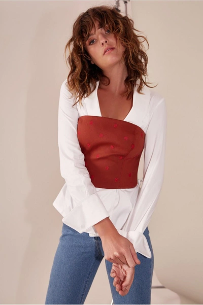 Shop C/meo Collective Your Type Shirt In White