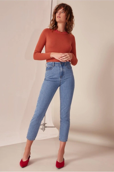 Shop C/meo Collective Keep On Jean In Blue Denim