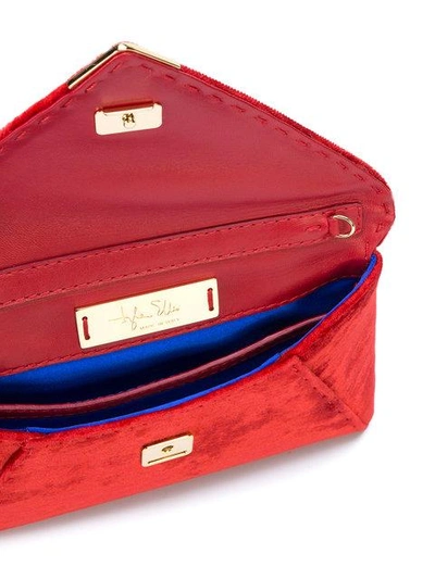 Shop Tyler Ellis Lee Pouchet Small Clutch In Red