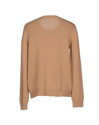 Shop Valentino Sweaters In Camel