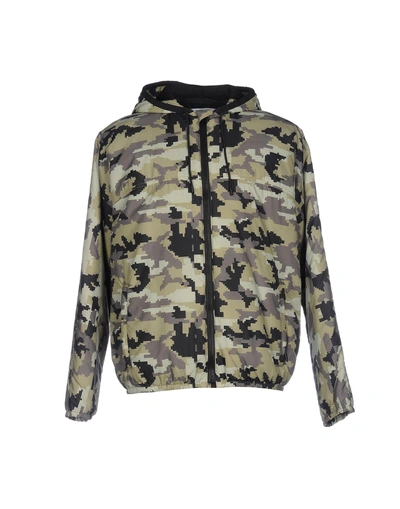Shop Givenchy Jacket In Military Green